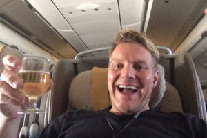 Champagne and Asiana Business Class